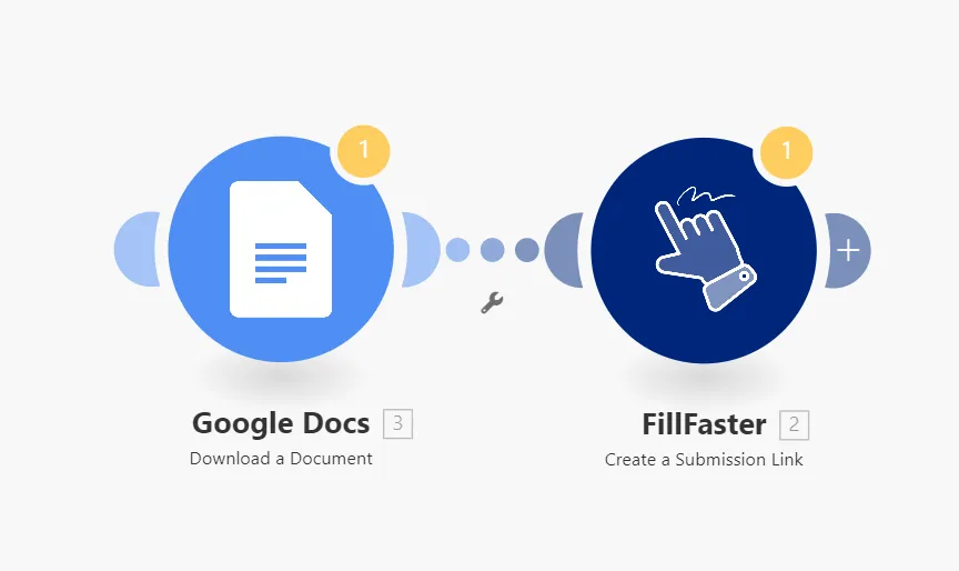 Example of mapping a dynamic PDF from Google Docs