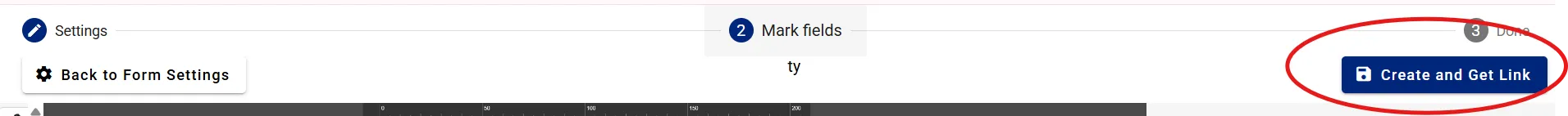 The 'Create and Get Link' button